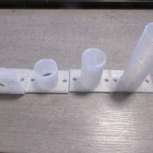 tubos 20mm diâmetro tubo elétrico instalação apropriado cano electricalinstallation 3d print model - Mito3D