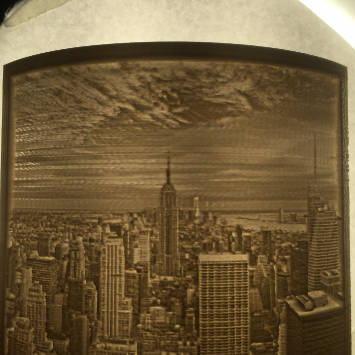 York lithophane New 3D print model - Mito3D