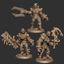 Wargast kludge brute Toplamak masaüstü Golem korku canavar ölümsüz savaş oyunları Warhammer Frankenstein bilimkurgu dnd yol bulucu ttrpg karanlık fantezi battleyakminyatürleri yeniden canlandırıcılar 3d print model - Mito3D