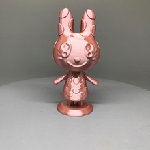 Chrissy animal traversée nintendo anime mignonne figure figurine Jeu Jeux mini sculpture statue jouet jouets jeu vidéo lapin fanart commutateur d'animaux amiibo 3d print model - Mito3D