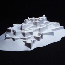 kale Cardona ispanya mimari barcelona bina oyun Ortaçağa ait strateji arazi kule Avrupalı Avrupa masaüstü Catan dönüm noktası Katalonya Castillo mini dünya miniworld3d 3d print model - Mito3D