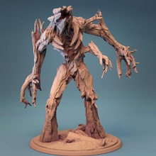 treant soldado magro tampo mesa impressão criatura monstro árvore senhor ent ents trens eints 3d print model - Mito3D