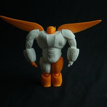 baymax traje fan art película superhéroe juguete disney actionfigure bighero6 kid 3d print model - Mito3D