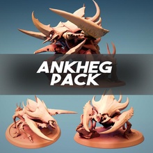 insect pack tabletop print creature monster lord ankheg insectoide ankhing ultralisk 3d print model - Mito3D