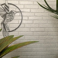 oiseau mur art décoration manger cuisine sculpture décor chambre vivant 3d print model - Mito3D
