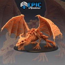 Draco liche squelette armée Mort vivant dragon table OS patron fantaisie médiéval monstre rpg marteau guerre sla donjon dnd éclaireur 3d print model - Mito3D