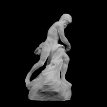caronte louvre parís scan 3d print model - Mito3D
