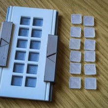 silicone pad mould feet support 3d print model - Mito3D