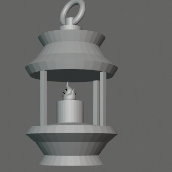 lantern 3D print model - Mito3D