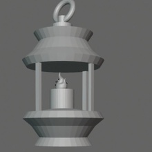 lantern 3d print model - Mito3D