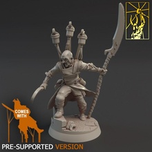 vampire doctor tabletop fantasy hero miniatures forge titan 3d print model - Mito3D