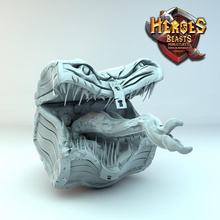 mimic - chest version tabletop monster creatures dnd crate 3d print model - Mito3D