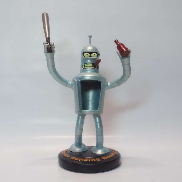 Bender Futurama planetexpress 3D print model - Mito3D