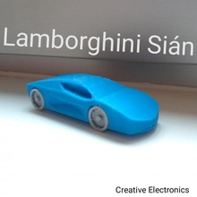 Lamborghini si fkp 37 Lambo 3d print model - Mito3D