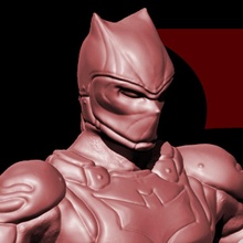 batman antiriot suit dc comics 3d print model - Mito3D