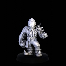 orc mind flayer tabletop bowl fantasy football game player rpg blood miniature dnd chtulu mindflyer 3d print model - Mito3D