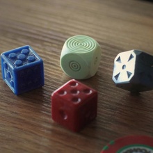 dice set tabletop game toy 3d print model - Mito3D