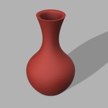 basit vazo 3d print model - Mito3D