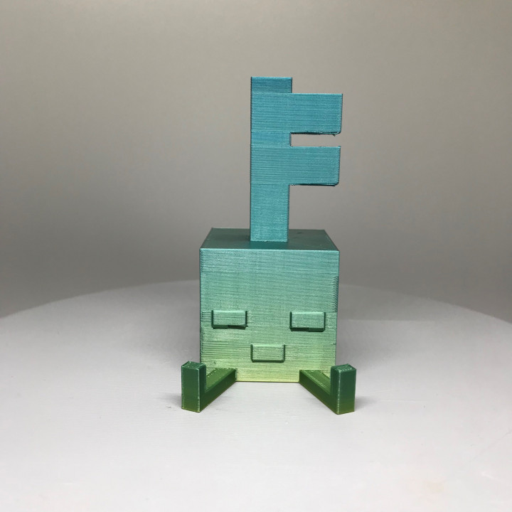 uyuyor anahtar Golem Minecraft Zindanlar hayran Sanat fantezi heykelcik oyun oyunlar mini minyatürler oyuncak oyuncaklar minyatür sarmaşık blok zindan 3D print model - Mito3D