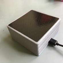 simple box trill square sensor 3d print model - Mito3D