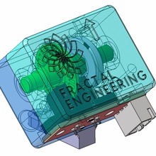 filamento progressione Terminare sensor ottico finecorsa codificatore ruota stampante accessorio duetto railcore 3d print model - Mito3D