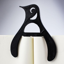 clássico penguin livro titular fan art baixar 3d download arquivo livre mini fábrica objetos imprimir printable impressora stl animais branding presente logotipo marcas pinguim 3d print model - Mito3D