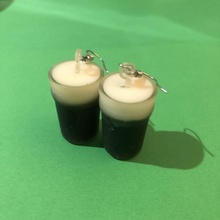 pint o' stout earrings store beer drink drinking jewellery party irish jewelry friends ireland stpatricksday guinness 3d print model - Mito3D