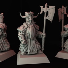 infernal nains immortel garde table fantaisie rpg marteau guerre nain donjons Dragons rol chaos rois ageofsigmar aos ninthage raventwinminiatures 3d print model - Mito3D