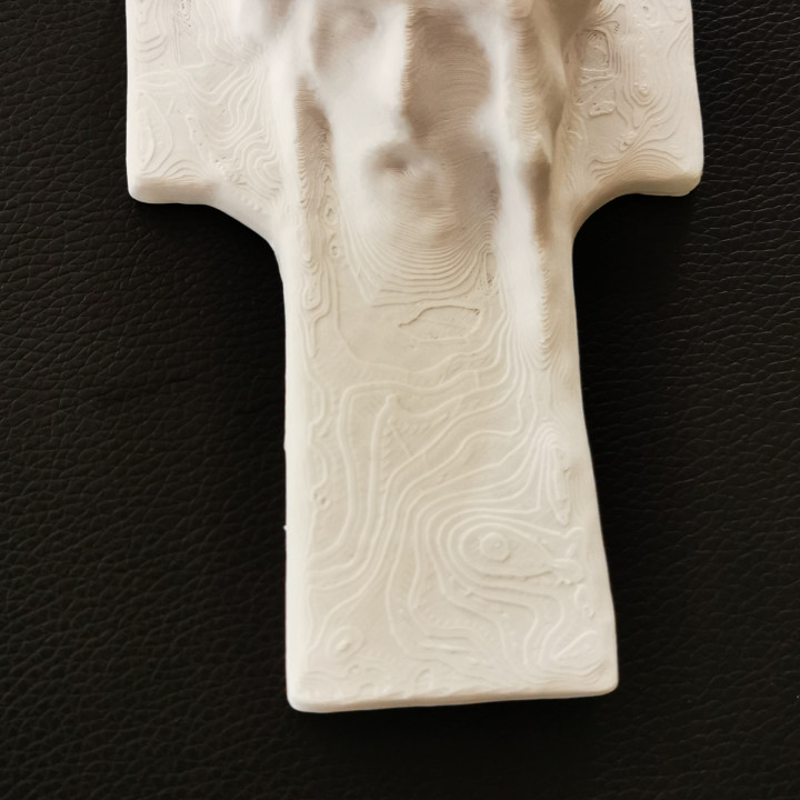 Cristo attraversare ornamento 3D print model - Mito3D