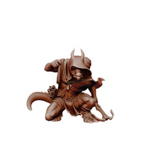 kobold mesa dragones mazmorras fantasía martillo guerra miniatura dnd 3d print model - Mito3D