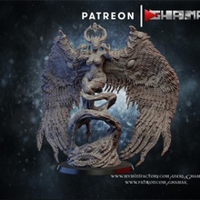 demônio tampo mesa masmorras fantasia martelo elfos caos dnd wh Tzeech igmar 3d print model - Mito3D