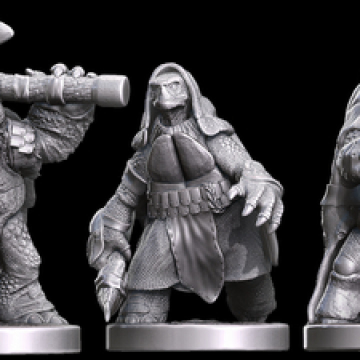 tırtıl çete masaüstü minis dnd kaplumbağalar 3D print model - Mito3D