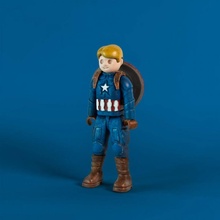 capitaine Amérique figure jouet playaction 3d print model - Mito3D