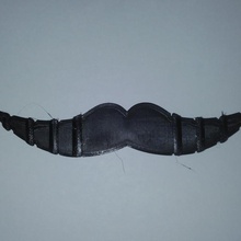 mustache ear saver covid19 earsaver earsavers 3d print model - Mito3D