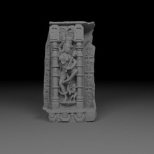 rani vav idol 1 mimari dekoratif Hindistan Su heykeller 3dscan fotogrametri Gujarat Scantheworldindia stepwell Stoneidol 3d print model - Mito3D
