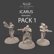icarus task force pack 1 tabletop 3d print model - Mito3D