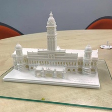 sultano abdul edificio Malaysia orologio architettura terreno Torre monumento Asia tavolo punto riferimento asiatico miniworld miniworld3d coloniale kuala fango costruzione kl 3d print model - Mito3D