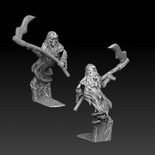 ghost scythe tabletop monster undead grave wraith phantom specter 3d print model - Mito3D