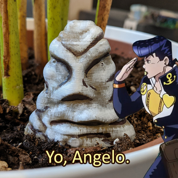 Angelo Felsen Anime meme Jojo jjba Jojos bizarr Abenteuer Diamant unzerbrechlich yo 3D print model - Mito3D