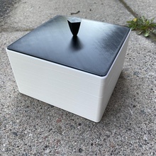 caja encargarse tapa almacenamiento 3d print model - Mito3D