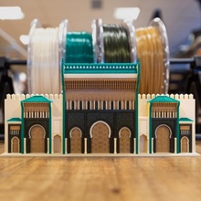 königlich Palast Tor Fes Marokko Afrika Architektur Monument Arabisch fez Wahrzeichen Islam islamisch Miniwelt miniworld3d maurisch Maghreb Arabeske 3d print model - Mito3D