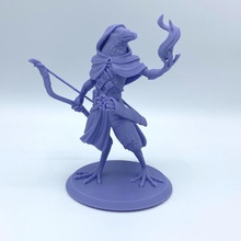 Kenku Vampiro tampo mesa livre pássaro dragões masmorras Raven personagem caçador arco guarda d 3d print model - Mito3D