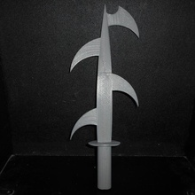 medievale arma props cosplay l'arma arme epee couteau 3d print model - Mito3D