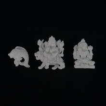 colgante dios shiva diosa durga pescado joyería hindú tiger 3d print model - Mito3D