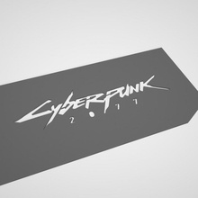 Backplate Cyberpunk gtx 1050ti Barrierefreiheit nvidia msi 3d print model - Mito3D