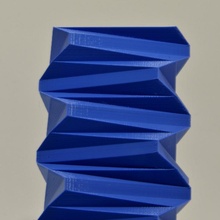 retorcido cuadrícula edificio resumen 3d print model - Mito3D