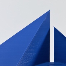 Pyramiden Gebäude Skulptur abstrakt 3d print model - Mito3D