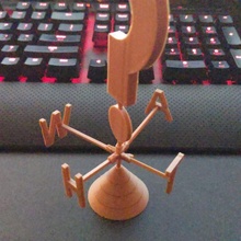 gravity falls windvane gravityfalls 3d print model - Mito3D