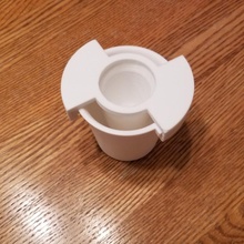 hielo Disparo vaso molde 3d print model - Mito3D