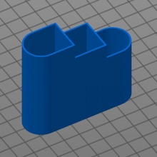 Sekundenkleber Halter Unterstützung 3d print model - Mito3D